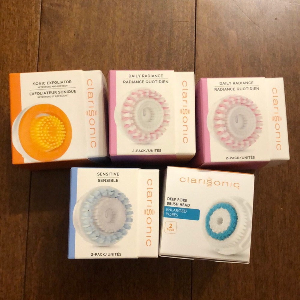 Clarisonic Brush Head Bundle - 9 Heads Total